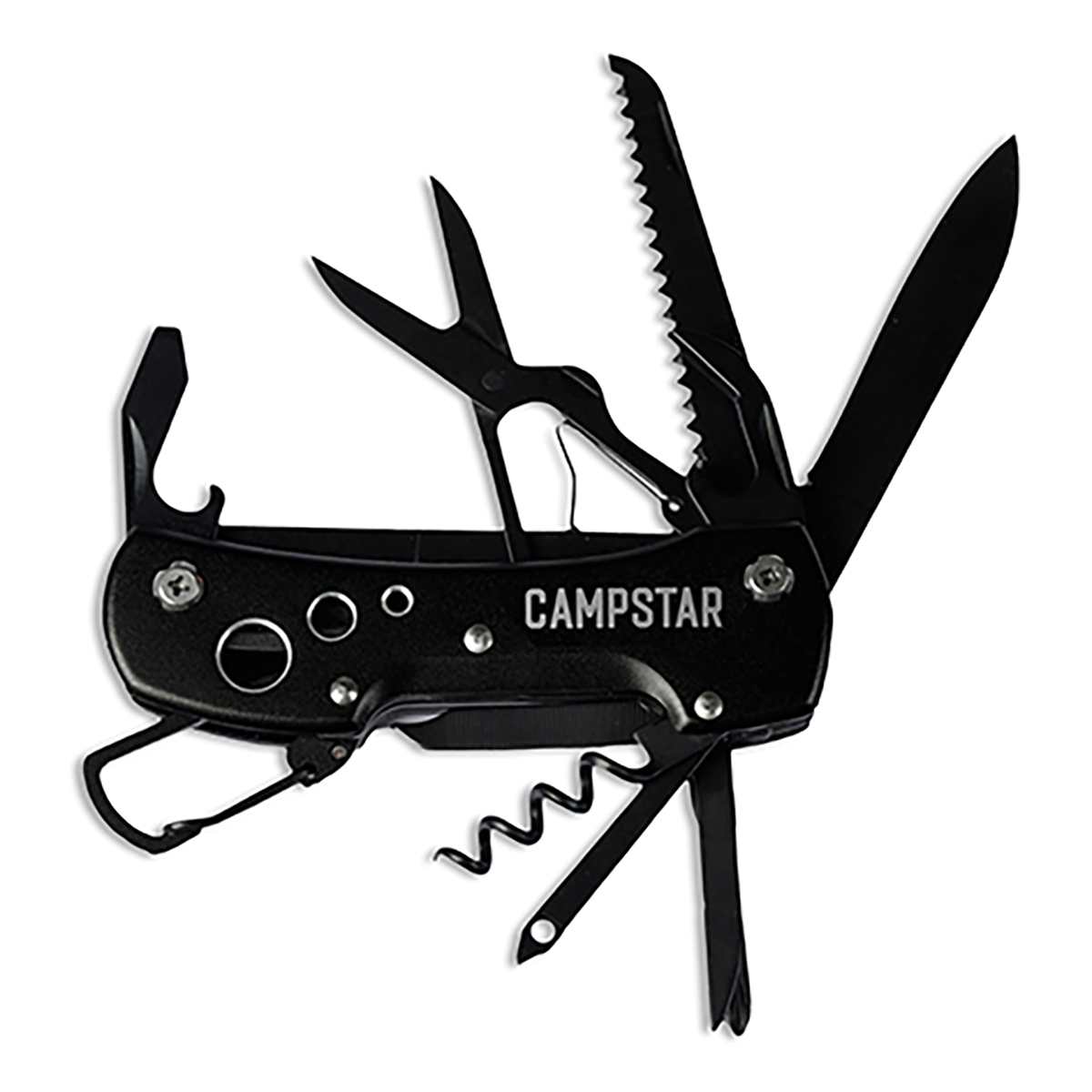 Image Campstar multi-outils 15en1 couteau NOIR