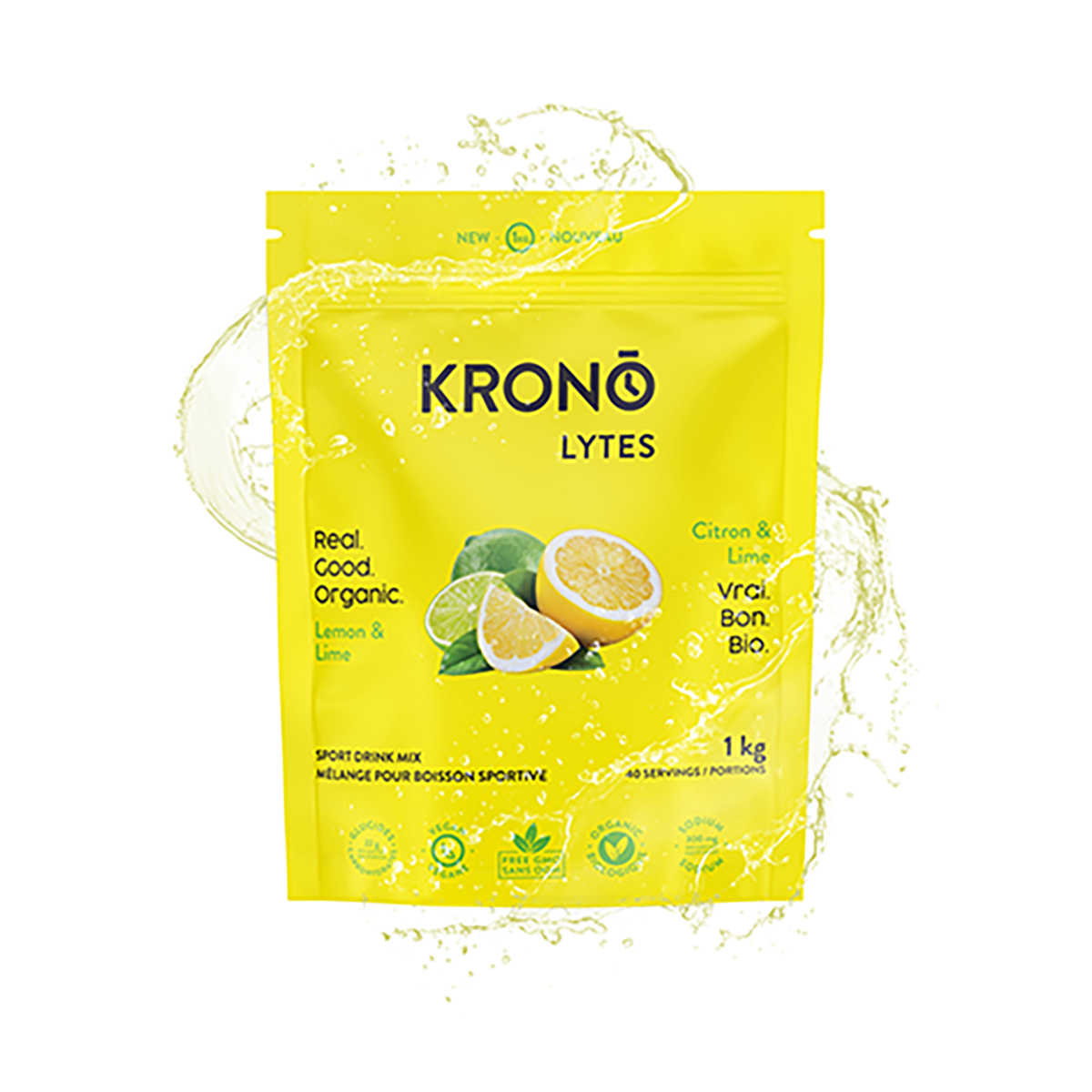 Image KRONO Electrolytes 1kg Lime and Lemon