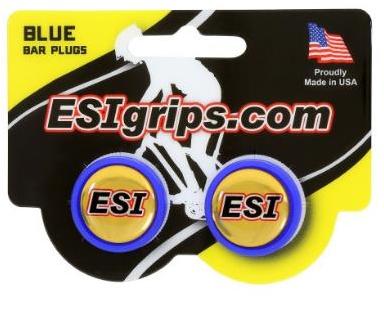 Image BOUCHONS DE GUIDON ESI BLEU (06-1105)