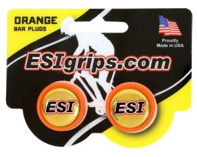 Image BOUCHONS DE GUIDON ESI ORANGE (06-1120)