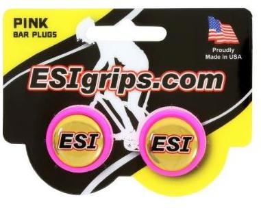 Image BOUCHONS DE GUIDON ESI ROSE (06-1130)