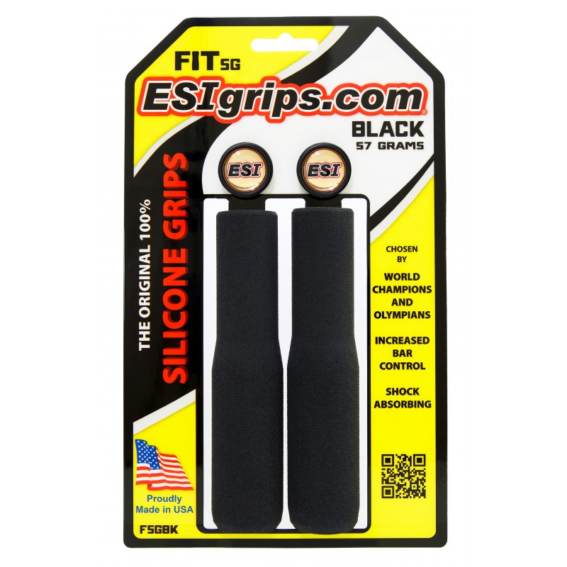 Image ESI Poignées de vélo FIT SG NOIRES
