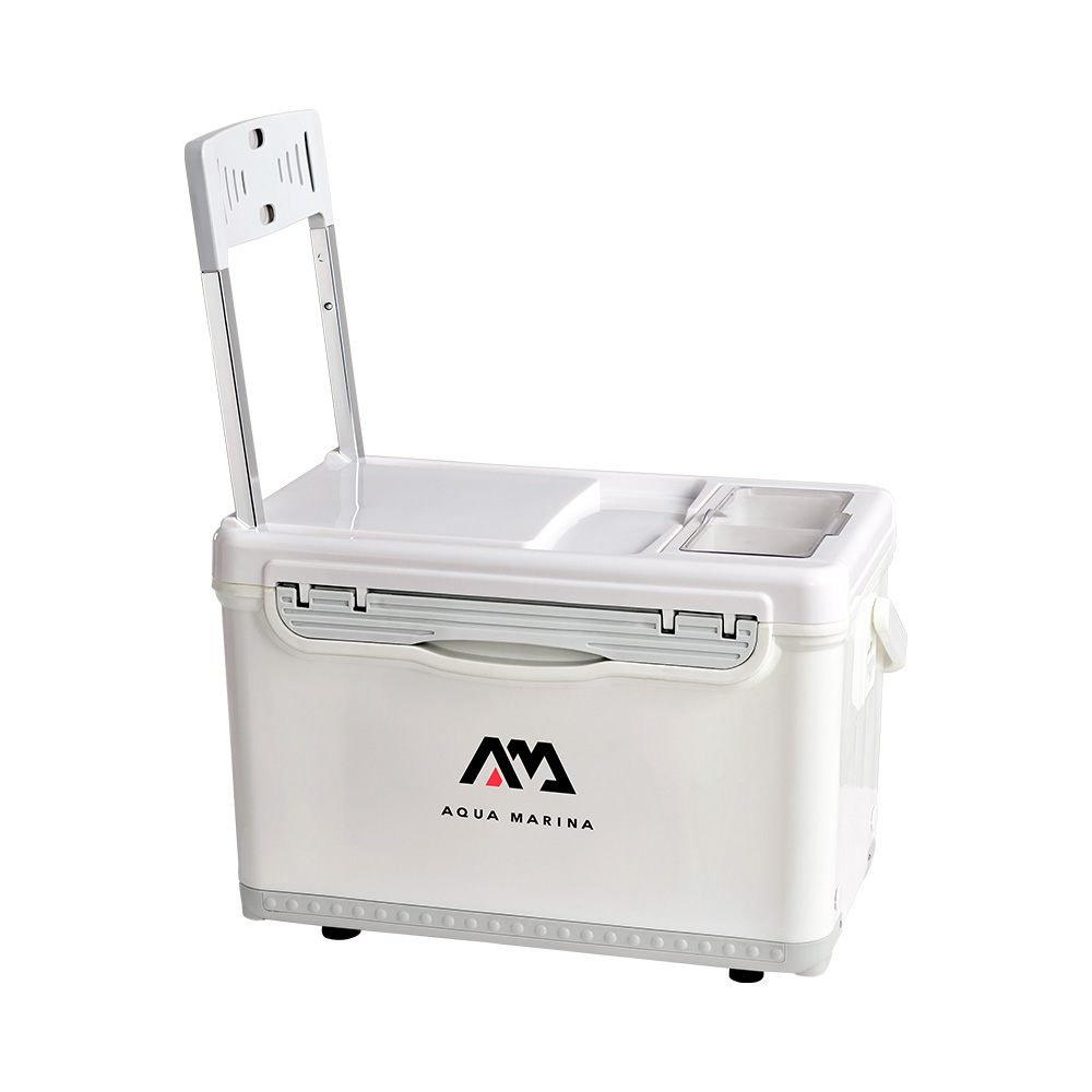 Image 2-in-1 Fishing Cooler with Back Support