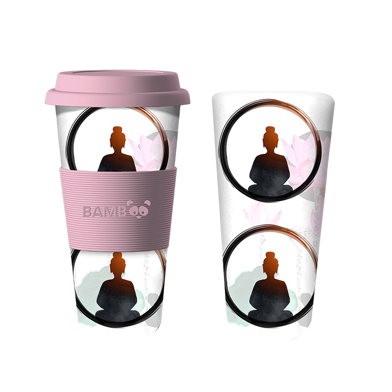 Image Tasse en bambou, Yoga