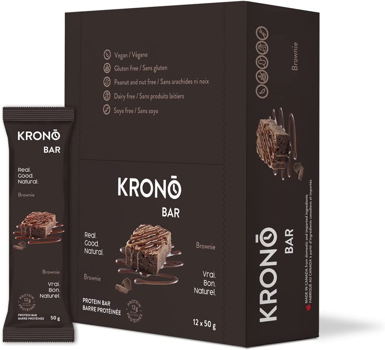 Image KRONO Brownies Protein Bar