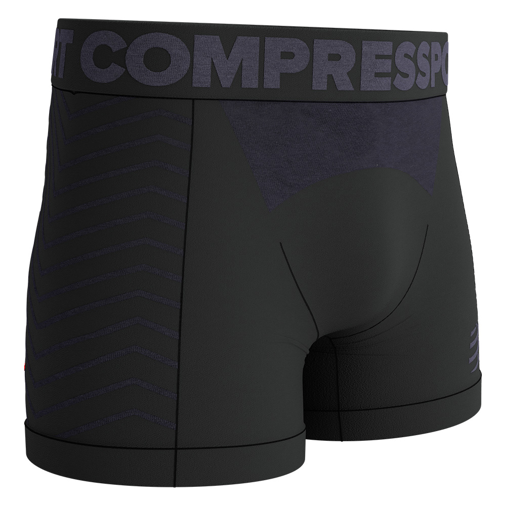 Image Compressport Seamless Boxer BLACK L