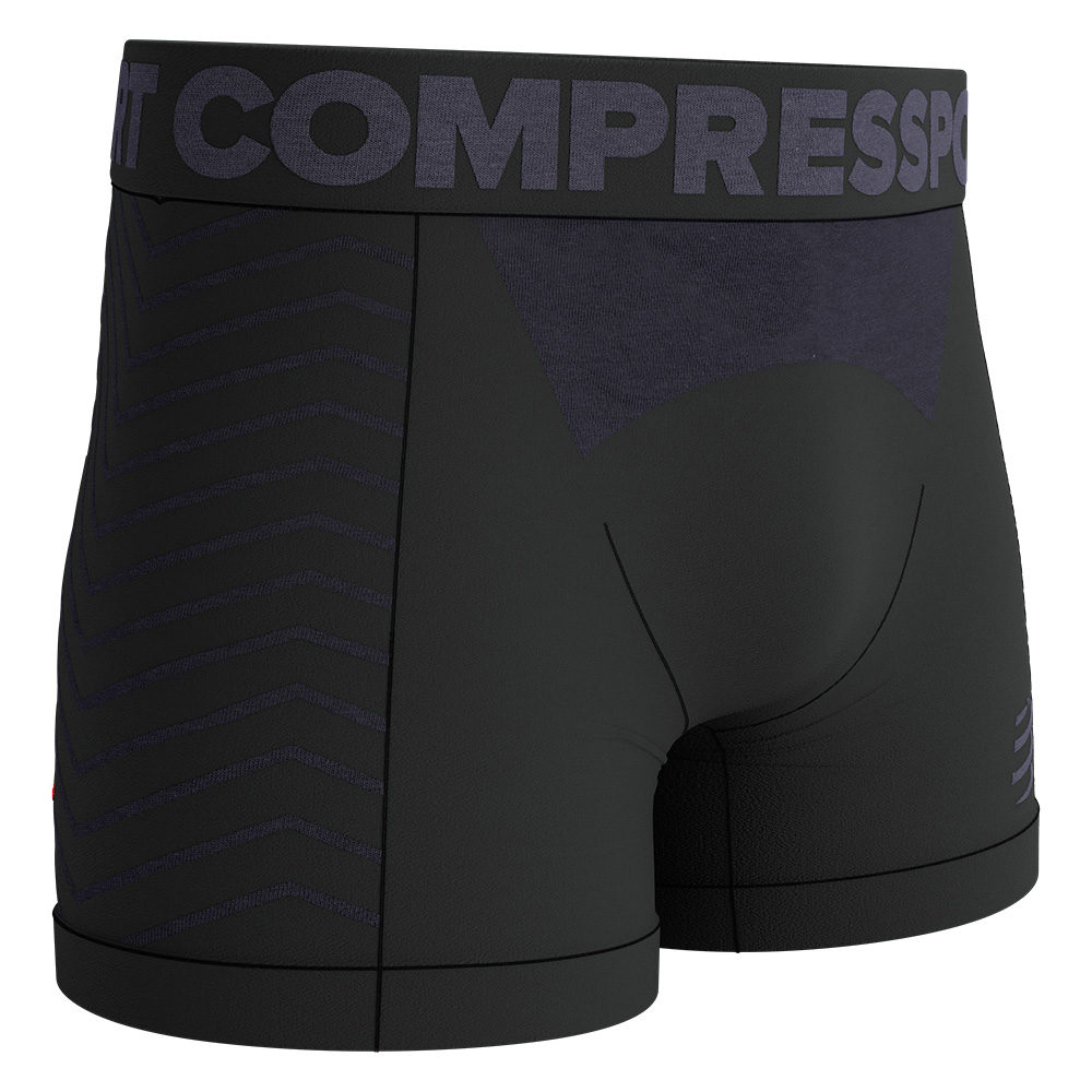 Image Compressport Caleçon sans couture NOIR M