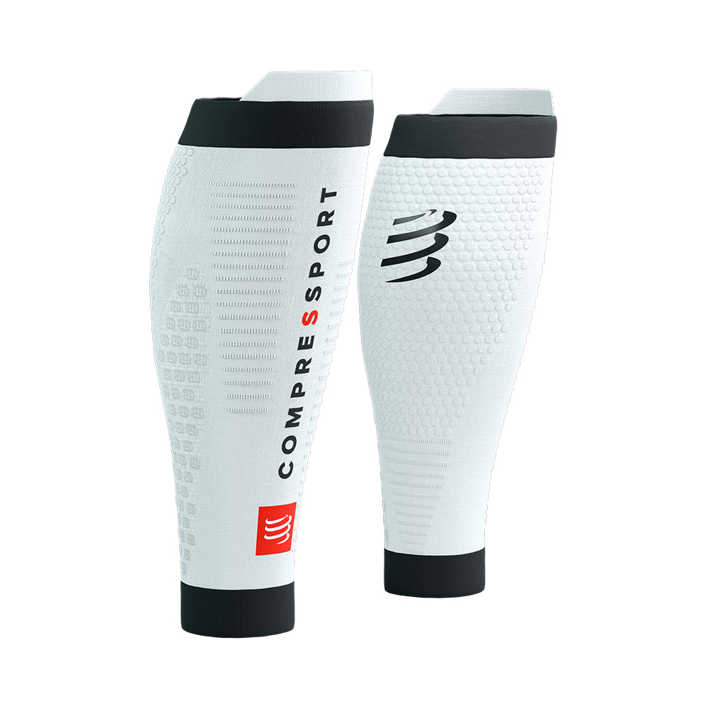 Image Compressport R2 2.0 Calf Sleeves WHITE T1