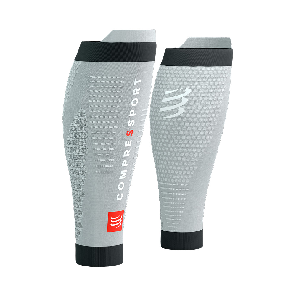 Image Compressport R2 3.0 Calf Sleeves GREY MELANGE T1