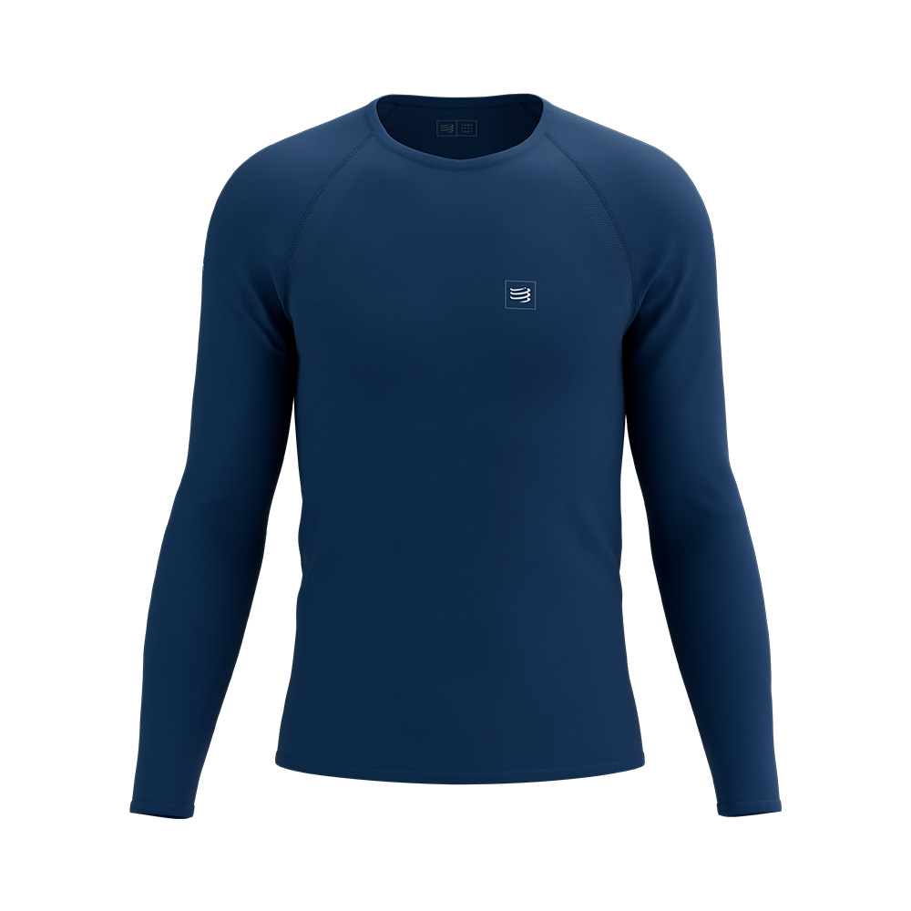 Image Compressport Training LS T-Shirt Men ESTATE BLUE XL