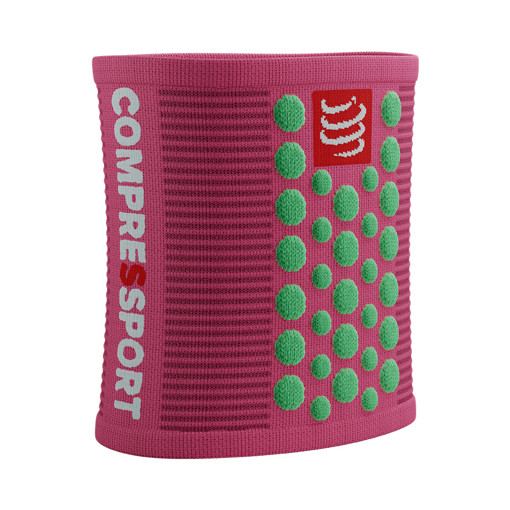 Image Compressport 3D Dots Sweatband HOT PINK O/S