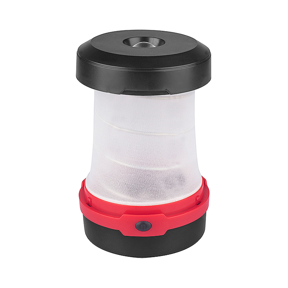 Image Campstar collapsible lantern rechargeable with USB port and solar pannel