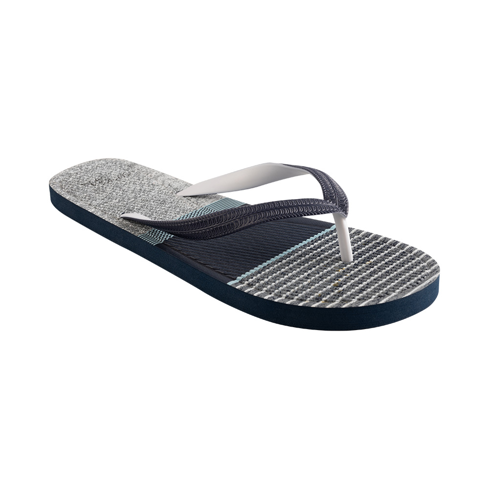 Image Dunes Beach flip flop Men heathered stripes NAVY 9