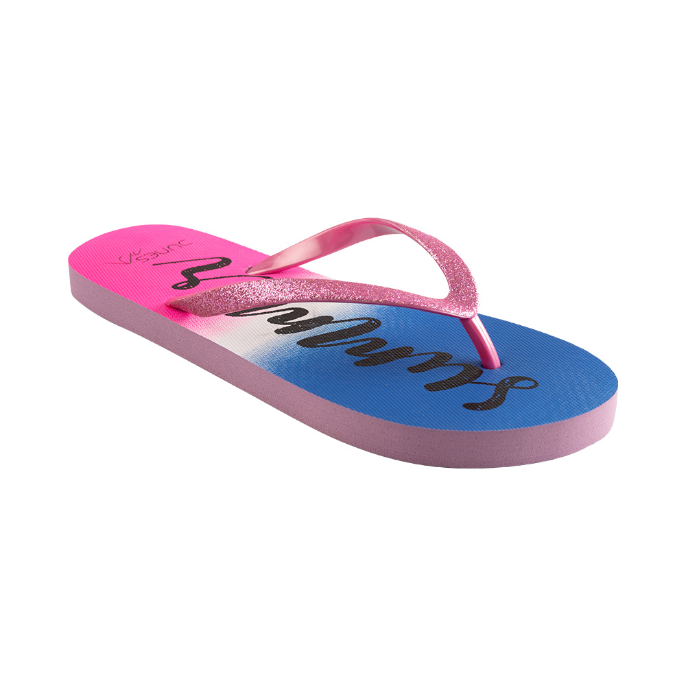 Image Dunes Beach flip flops Women gradient BLUE/PINK