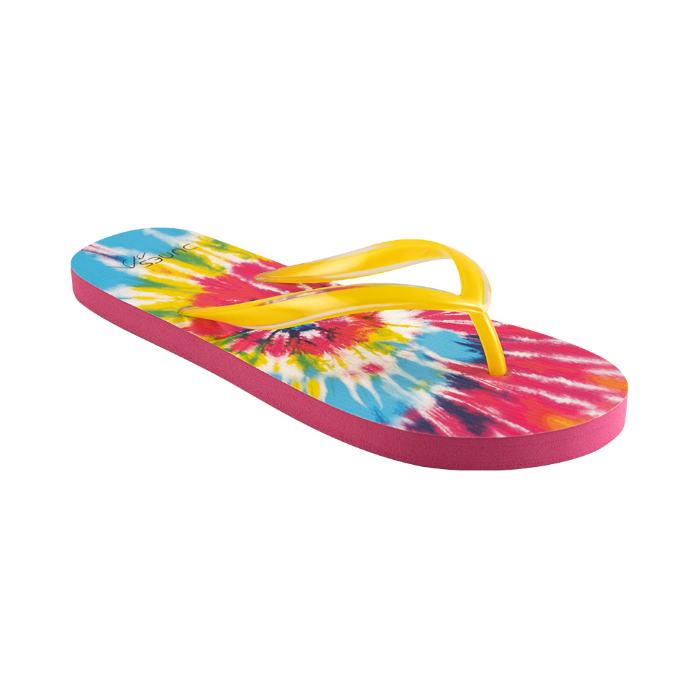 Image Dunes Sandales de plage Femme tie dye MULTI 6