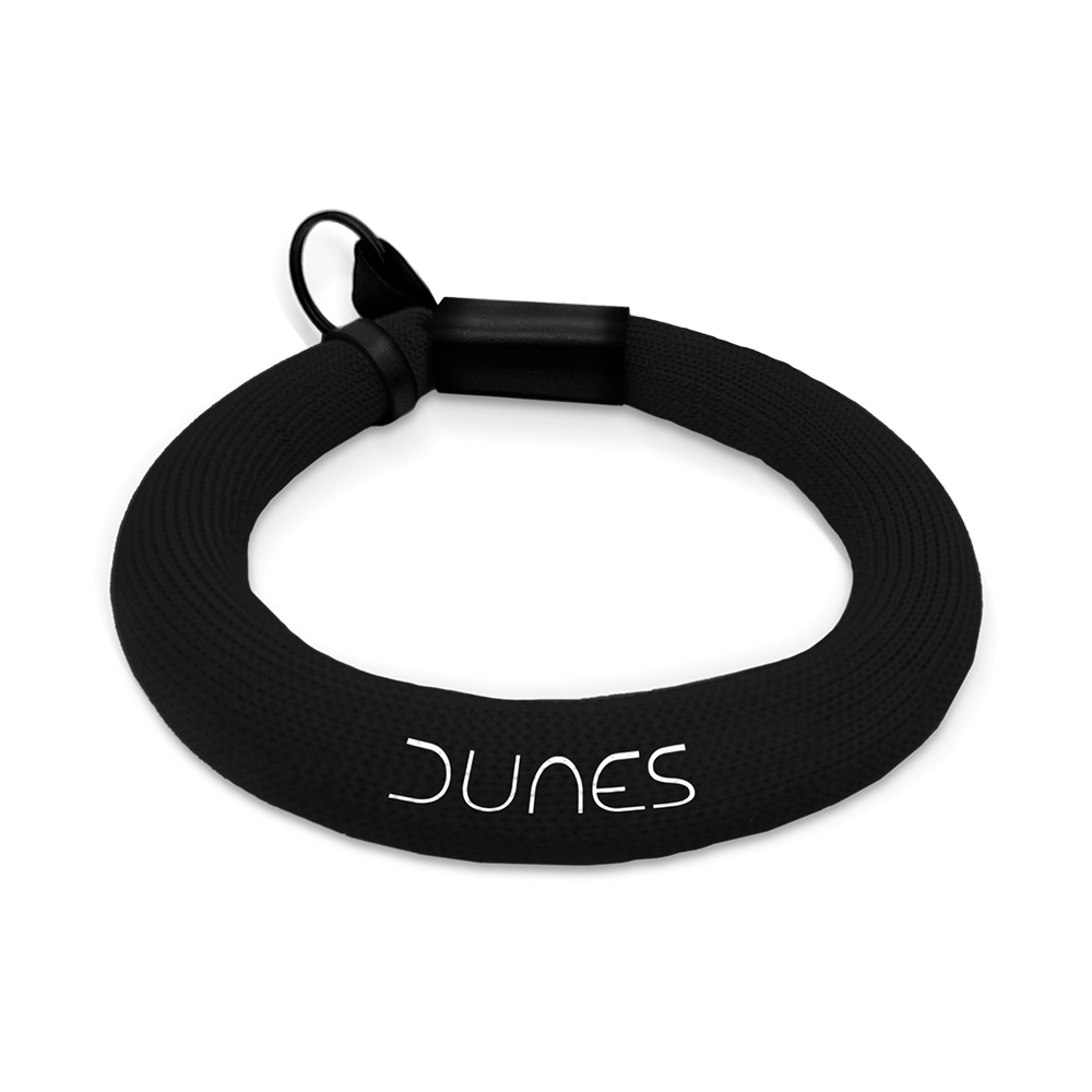 Image Dunes Bracelet porte-Clé flottant NOIR