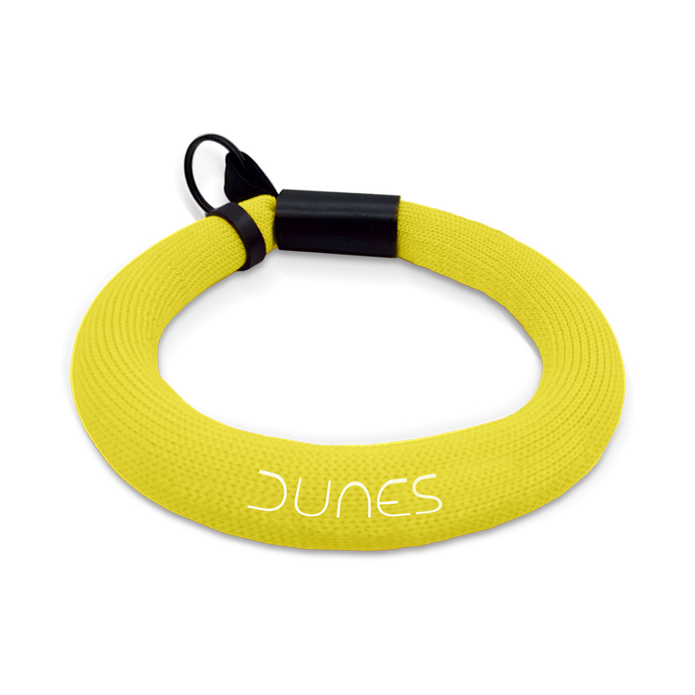 Image Dunes Bracelet porte-Clé flottant JAUNE