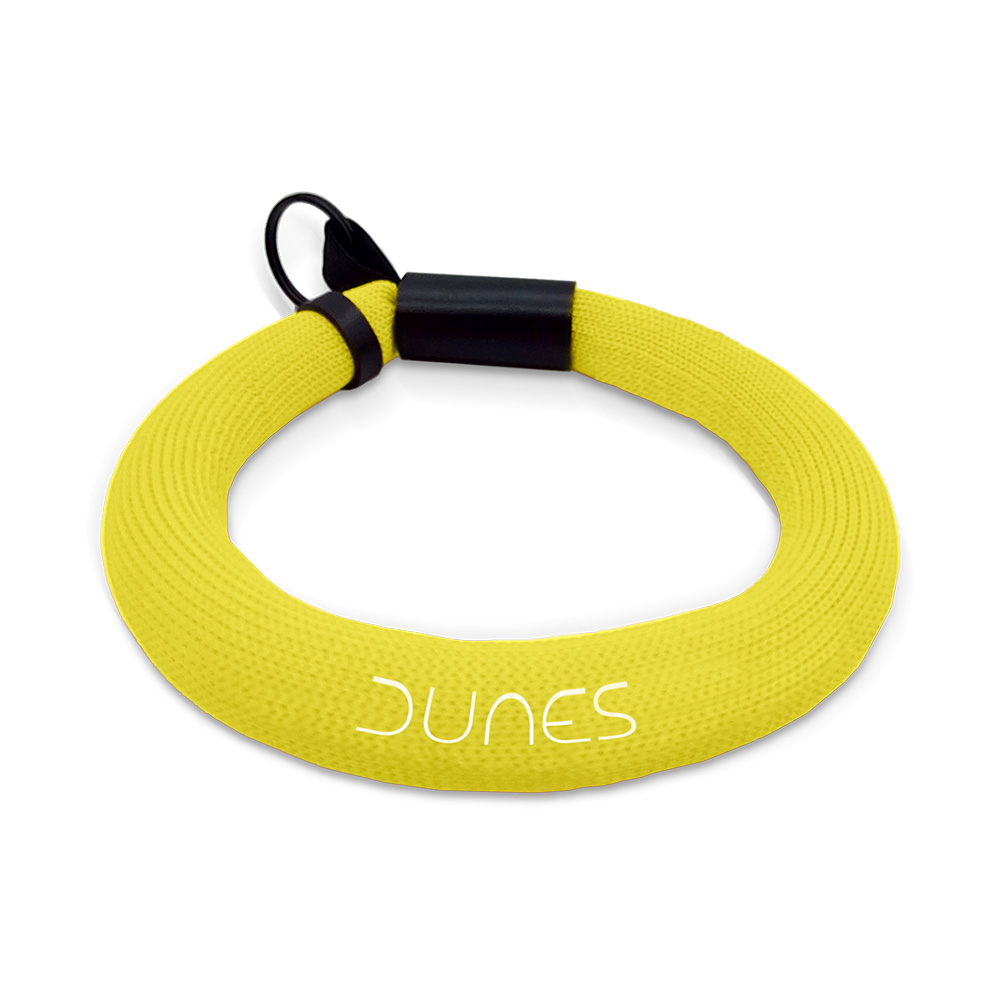 Image Dunes Floating Wristband Keychain YELLOW