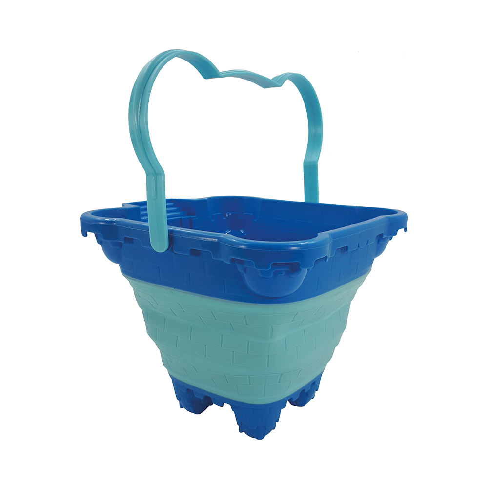 Image Collapsible Sand Bucket Set - Blue