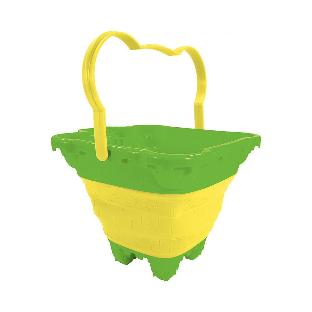 Image Collapsible Sand Bucket set - Green