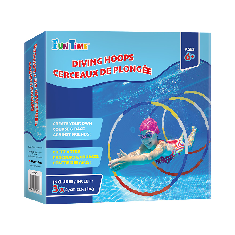 Image Set of 3 Diving Hoops - 26.5"