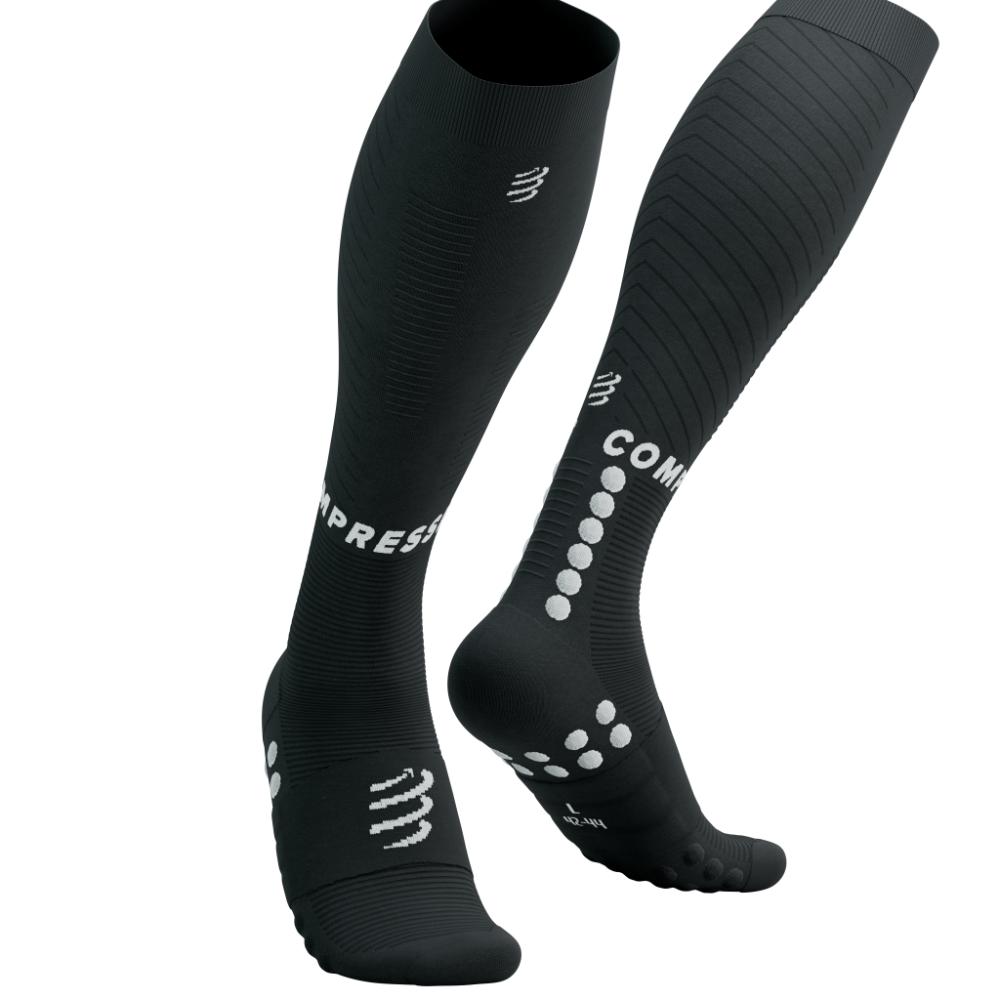 Image Compressport Full Socks Bas Long Recuperation 2.0 NOIR 4L