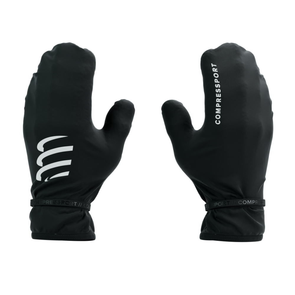 Image Compressport Hurricane Waterproof Mittens Unisex BLACK M/L