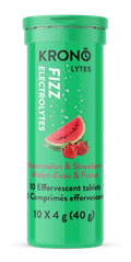 Image KRONO Tablettes effervescentes électrolytes MELON D'EAU FRAISE