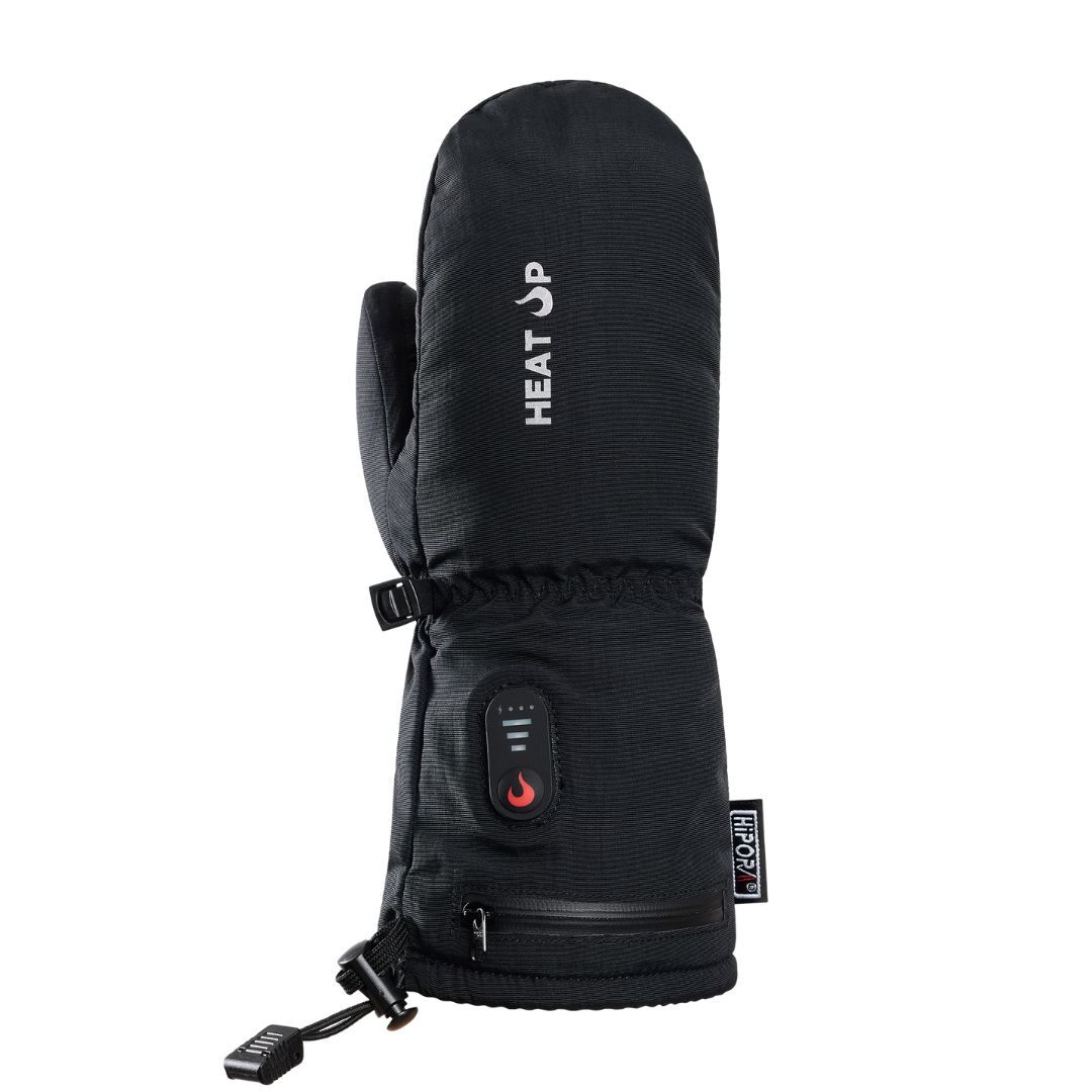 Image Heat Up Heated mitt waterproof Kids BLACK 4/6