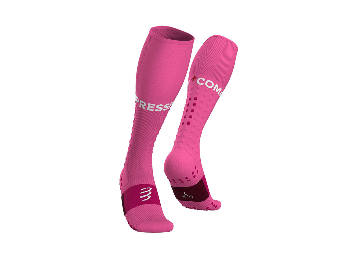 Image Compressport Full Socks Run PINK T3
