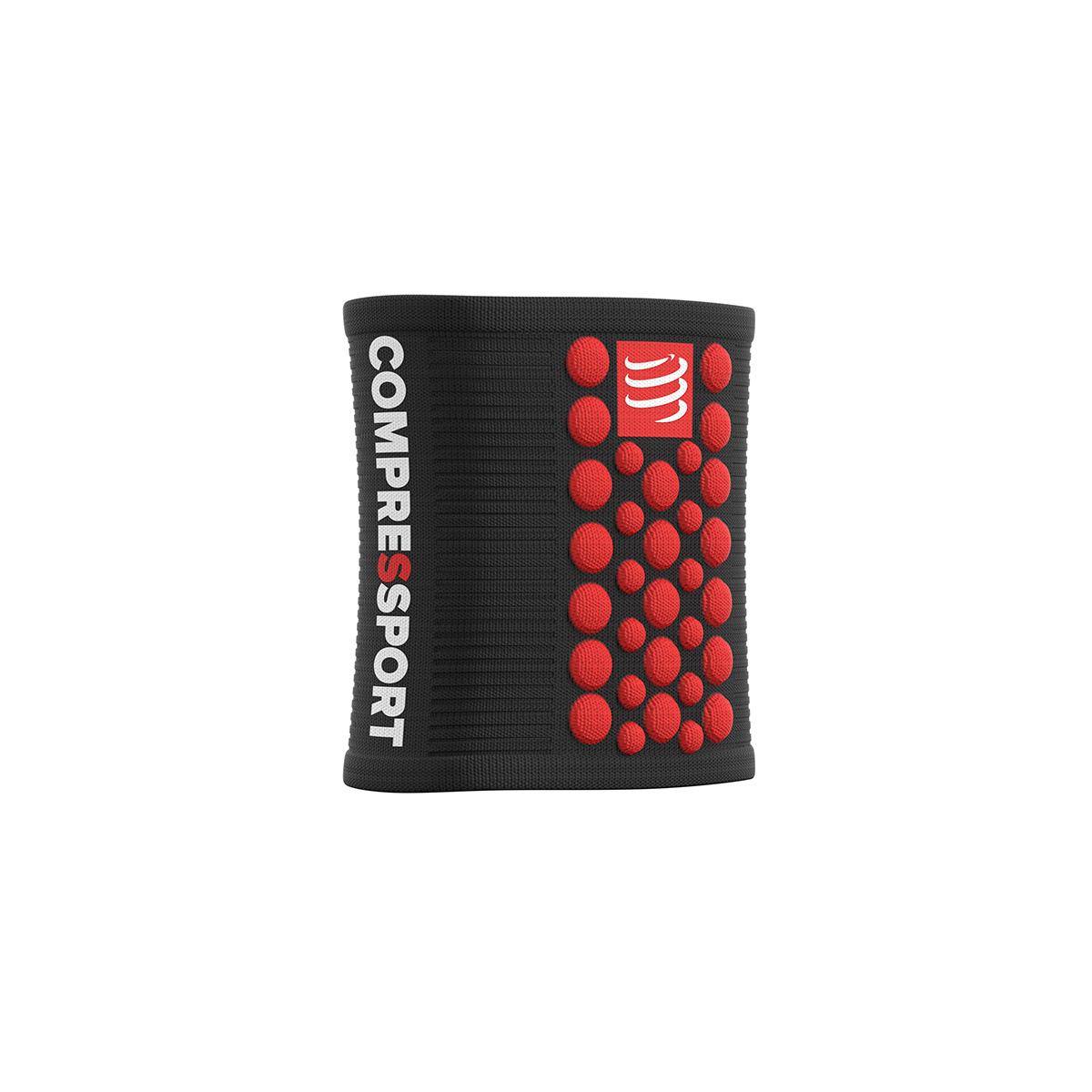 Image Compressport 3D Dots Poignet NOIR/ROUGE T/U