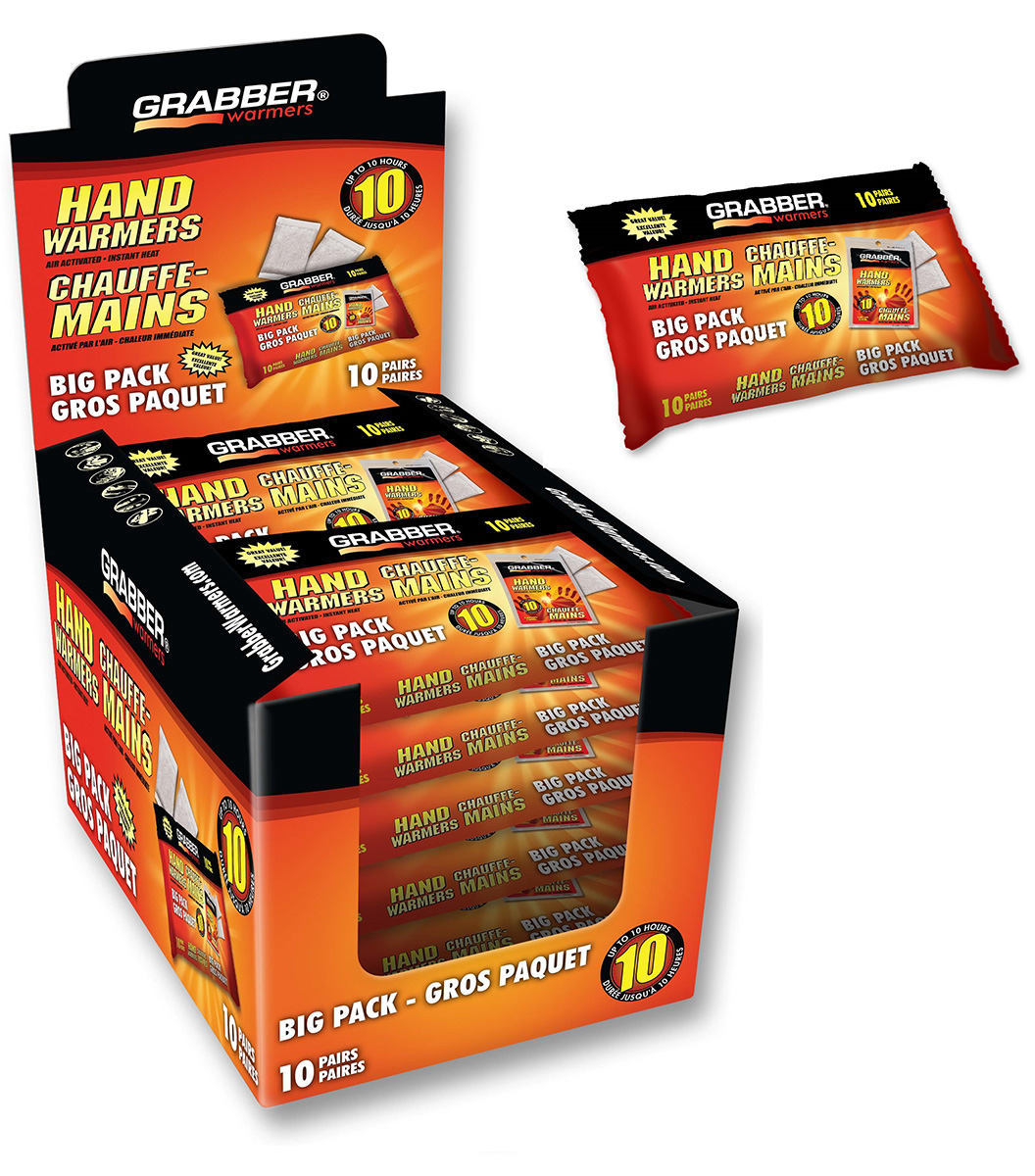 Image Grabber hand warmers, pack of 10
