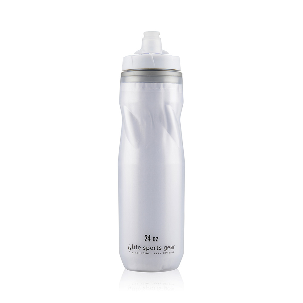 Image LSG Insulated bottle 24oz WHITE