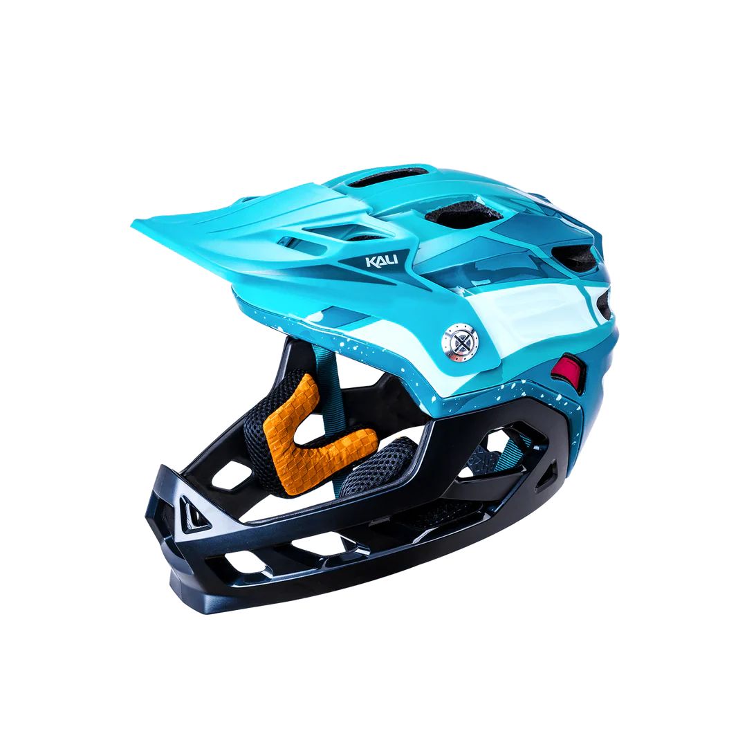 Image KALI MAYA Full face child race GLOSS TEAL O/S