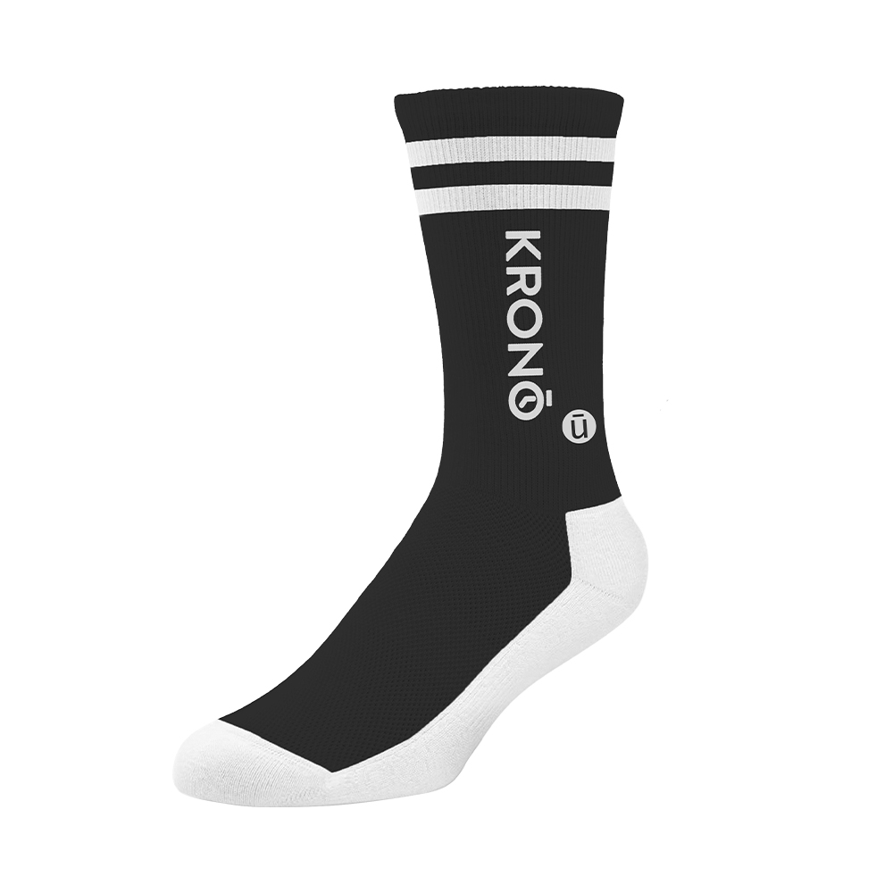 Image Krono socks striped BLACK/WHITE - Size S/M