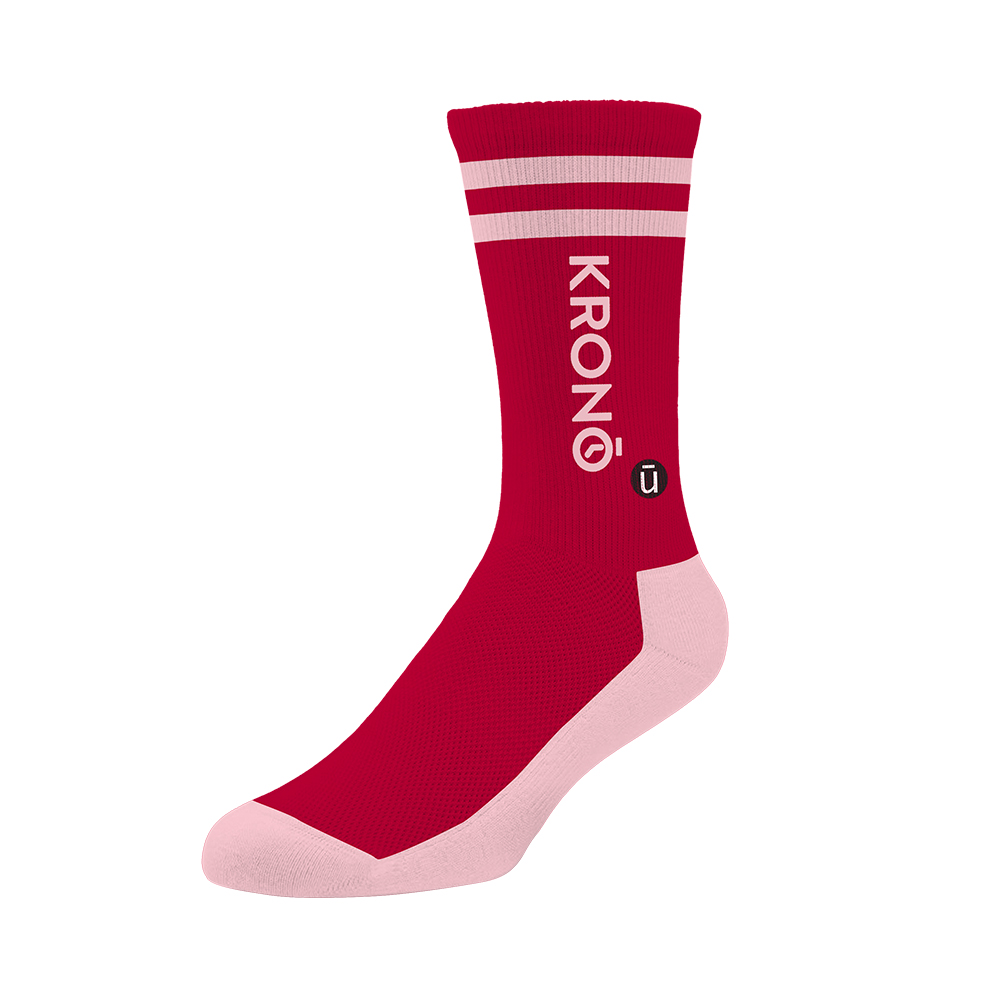 Image KRONO socks stripe RED - Size M/L