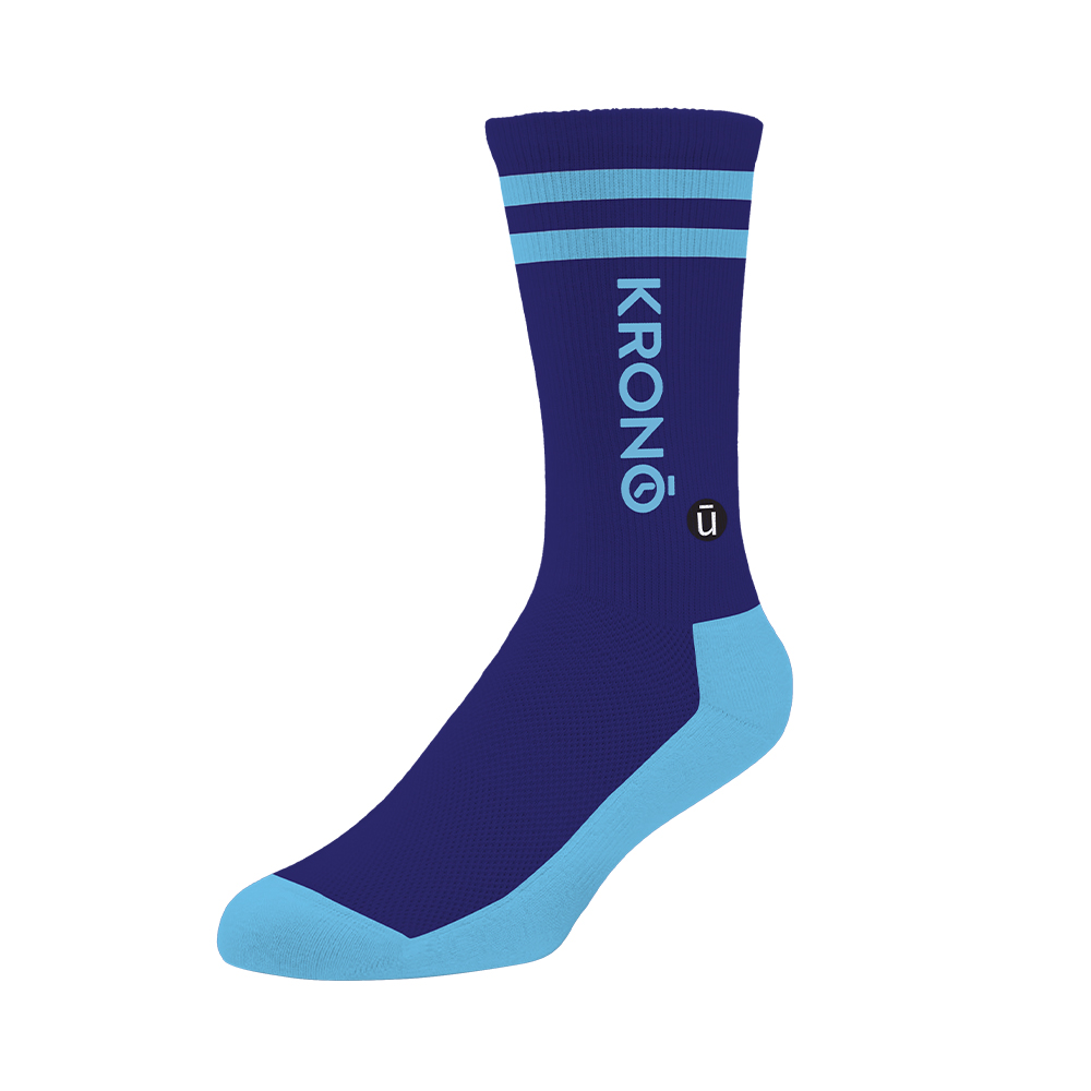 Image KRONO socks stripe BLUE - Size M/L