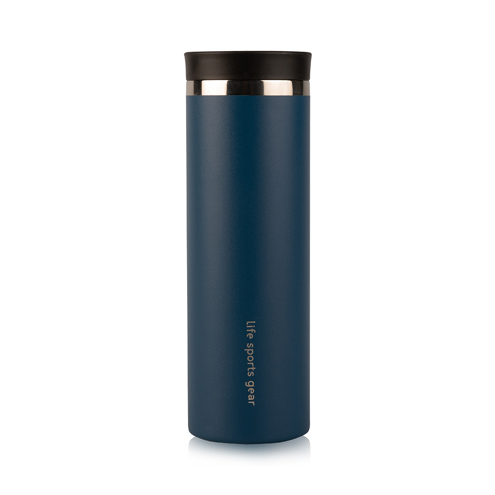 Image LSG Stainless Steel dual wall 450ml / 15oz bottle NAVY BLUE