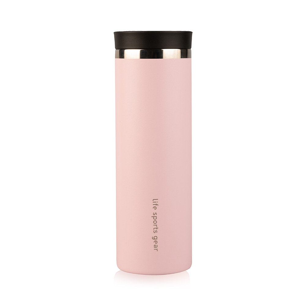 Image LSG Stainless Steel dual wall 450ml/15oz bottle PINK