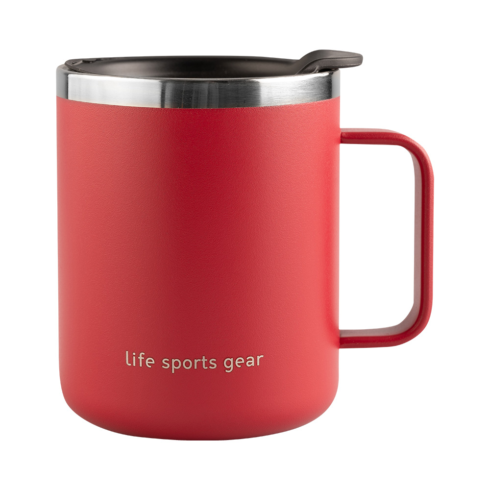 Image LSG Stainless Steel dual wall 380ml/13oz mug RED