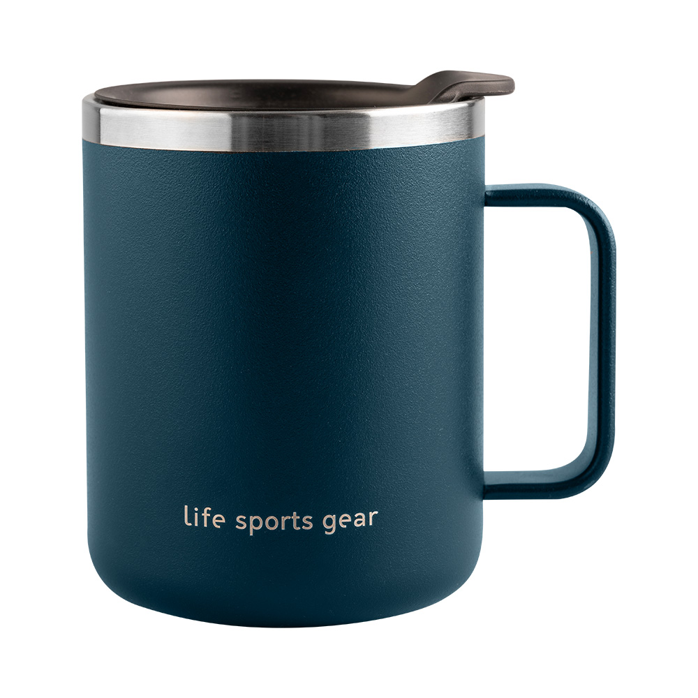 Image LSG Stainless Steel dual wall 380ml / 13oz mug NAVY BLUE