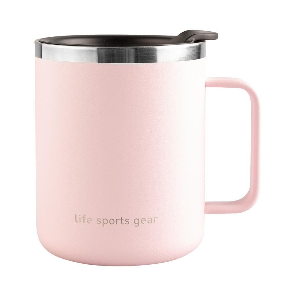 Image LSG Tasse acier inoxydale 380ml/13oz double paroie ROSE