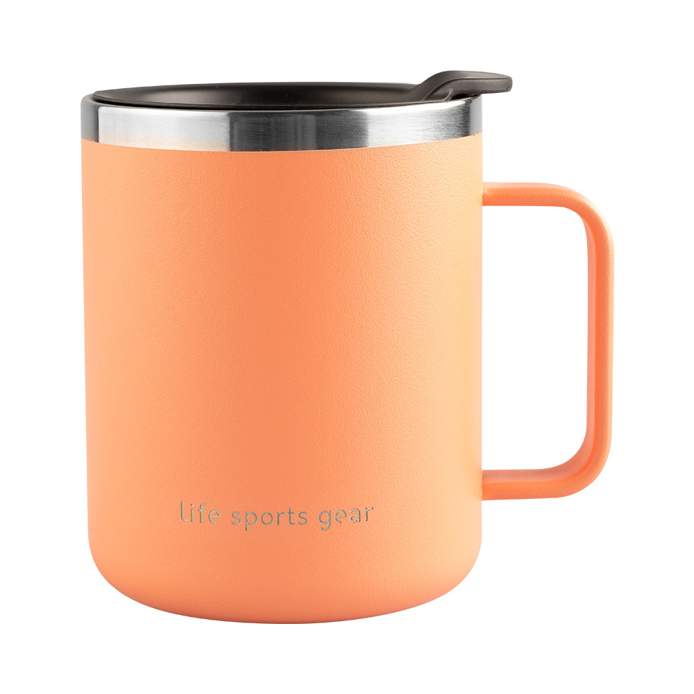 Image LSG Tasse acier inoxydale 380ml / 13oz double paroie CORAIL