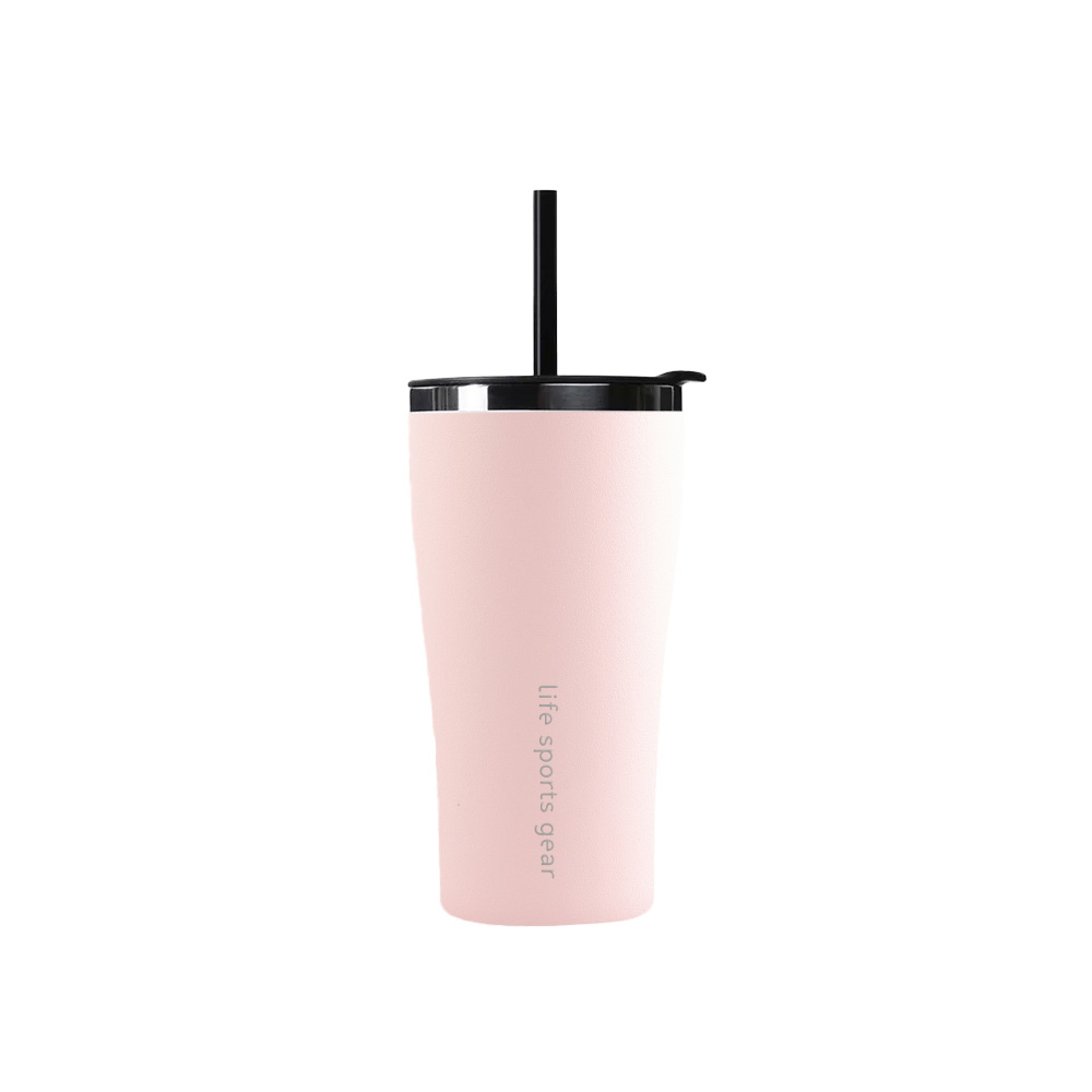 Image LSG Stainless steel bottle 530ml/19oz dual wall PINK