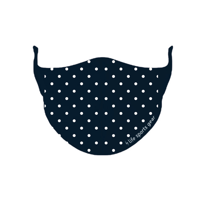 Image Reusable Mask Adult - Polka Dot Design - Medium