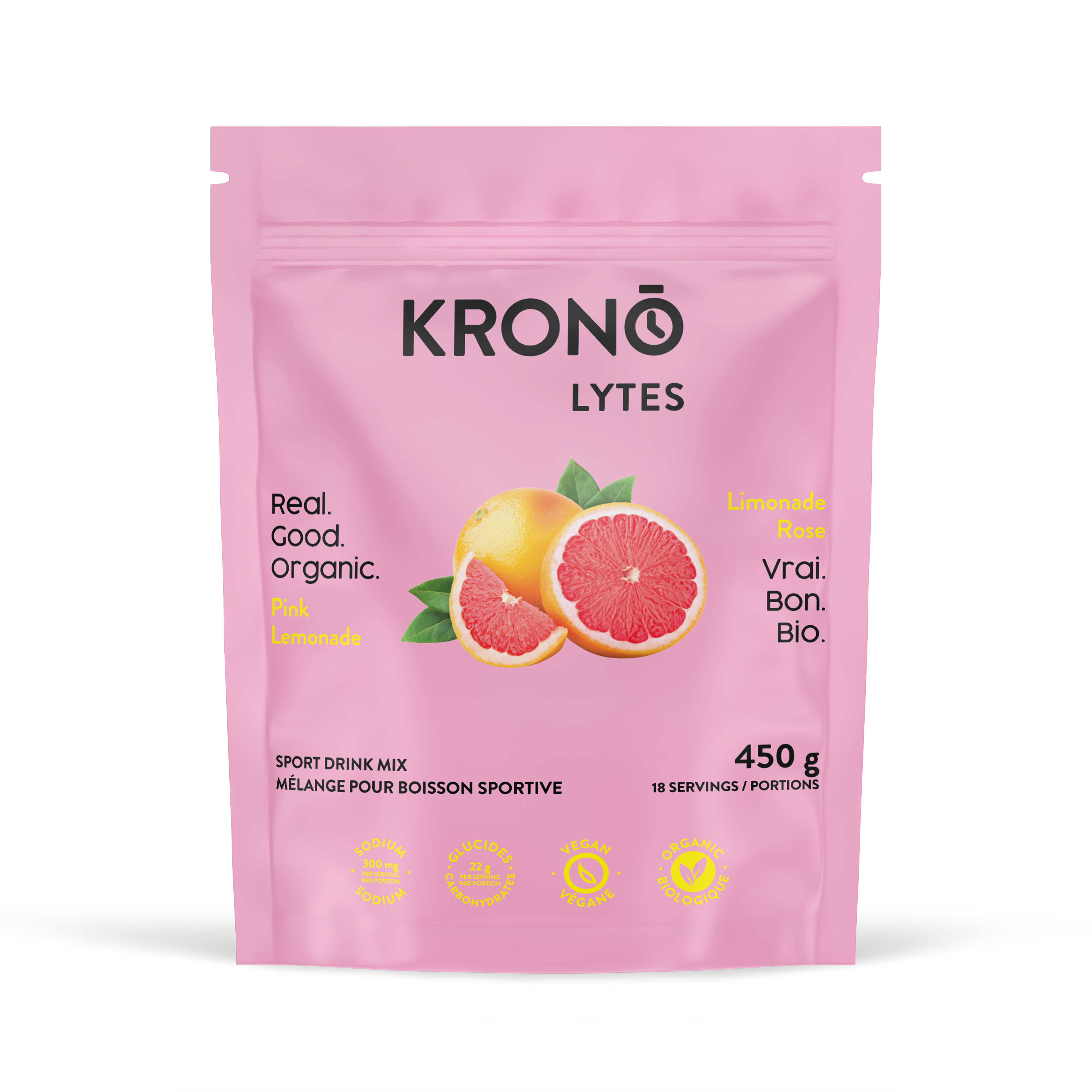 Image KRONO Electrolytes 450g Pink Lemonade