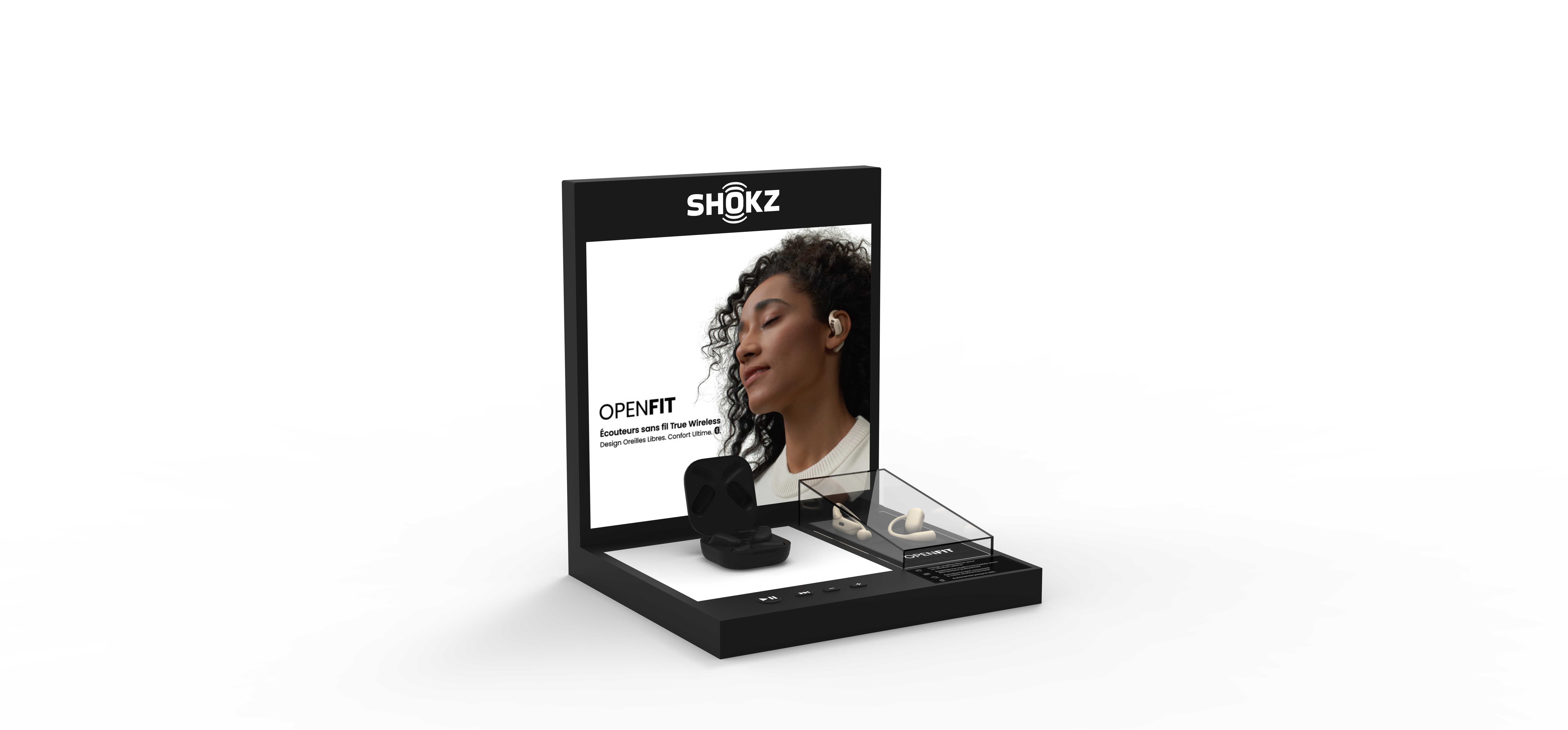 Image Shokz Tablette Standard 2.0 (OpenFit) - Francais