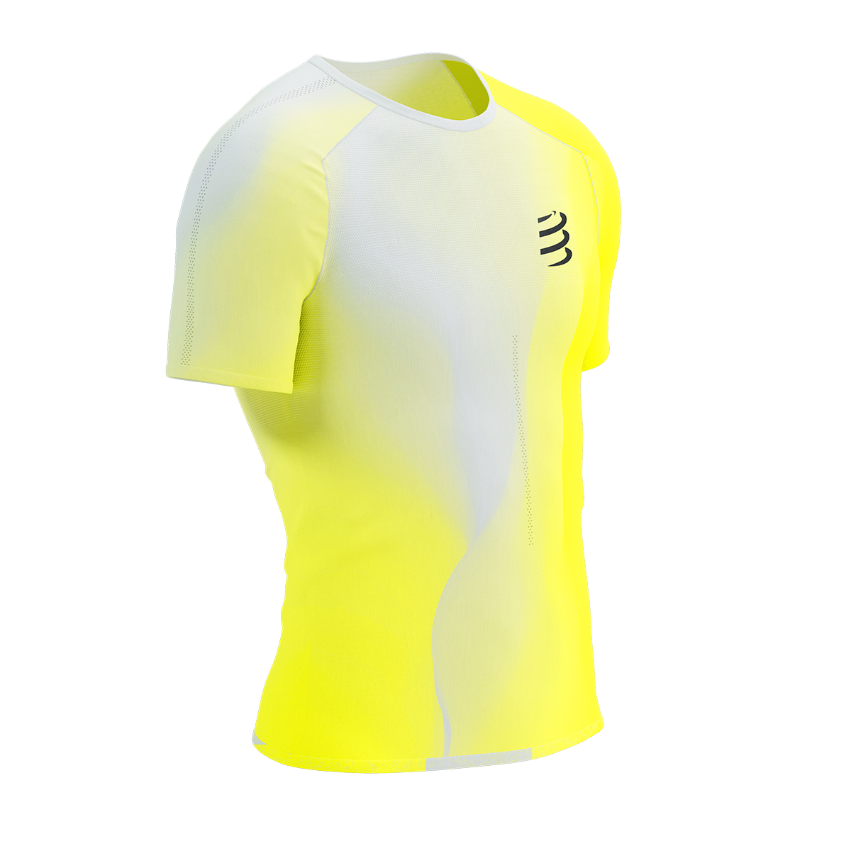 Image Compressport Performance SS Top Homme JAUNE S