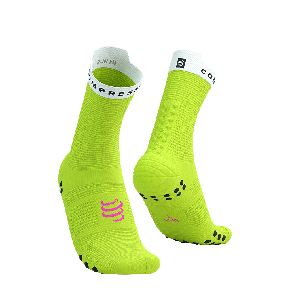 Image Compressport PRS V4 Bas Course Long JAUNE FLUO T2