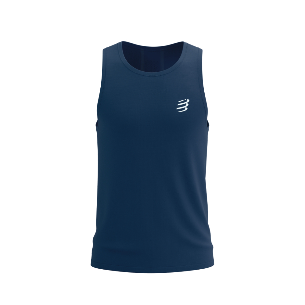 Image Compressport Performance Singlet Men BLUES S